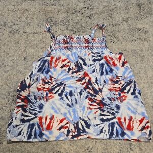 Cat & Jack Red, Blue, and White Tank Top